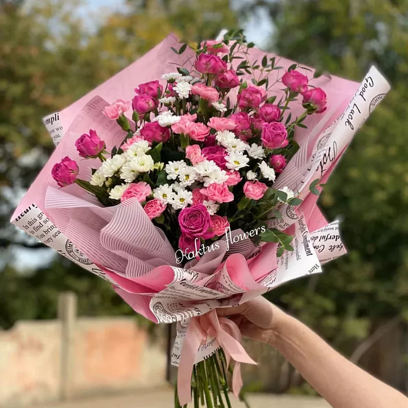 картинка Букет «Венера» цветочного магазина "Кактус" являющийся официальным дистрибьютором в России картинка Букет «Венера» цветочного магазина "Кактус"